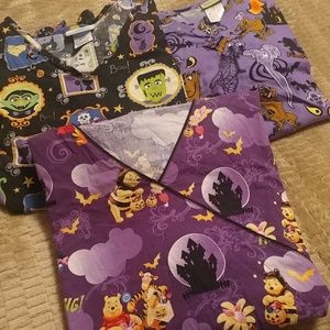 Printed medical scrubs